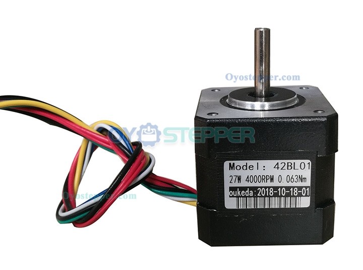Oukeda Brushless DC Motor 3 Phase 24VDC 6.3Ncm/12.5Ncm/18.8Ncm 4000RPM BLDC Motor